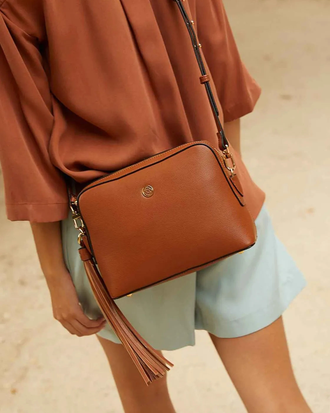 Bolsos Bandolera^Lonbali Bolso Anvers Conscious Camel