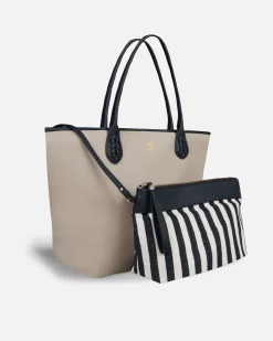 Bolsos Shopper^Lonbali Bolso Basic Conscious Beige