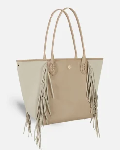 Bolsos Shopper^Lonbali Bolso Bonnie Conscious Beige