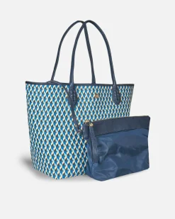 Bolsos Shopper^Lonbali Bolso Born Azul