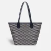 Bolsos Shopper^Lonbali Bolso Born Midi B&W Navy