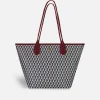 Bolsos Shopper^Lonbali Bolso Born Midi B&W Rojo