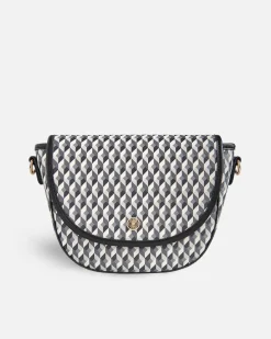 Bolsos Bandolera^Lonbali Bolso Cadet Born B&W Negro