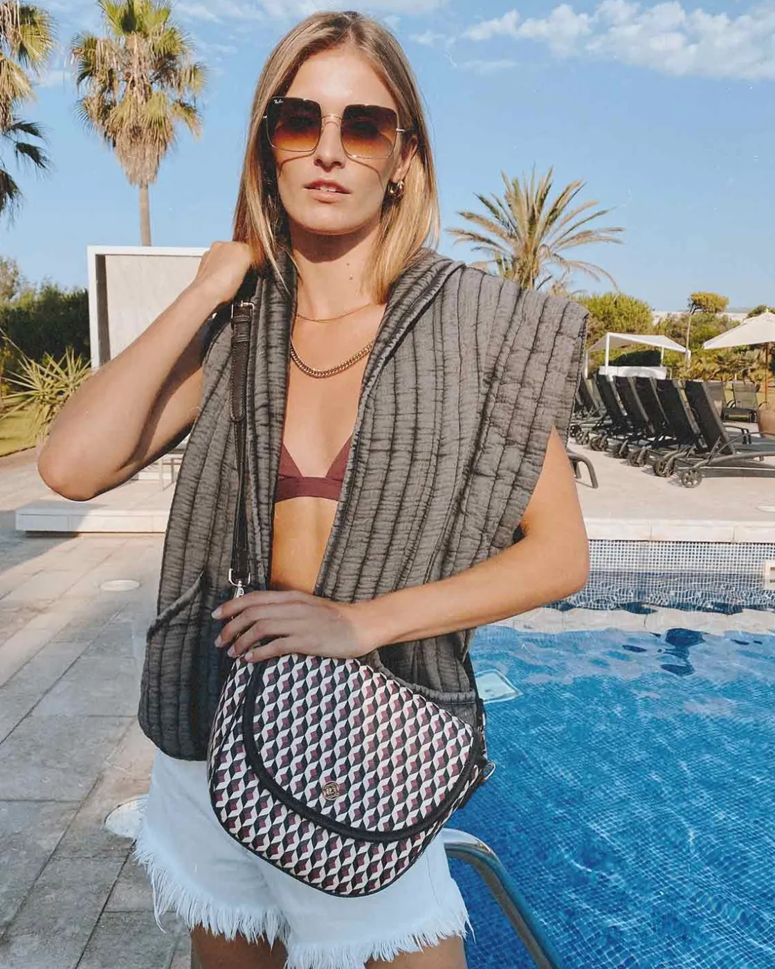 Bolsos Bandolera^Lonbali Bolso Cadet Born Cherry