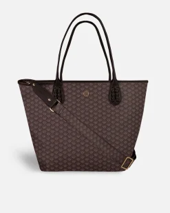 Bolsos Shopper^Lonbali Bolso Kubu Marron