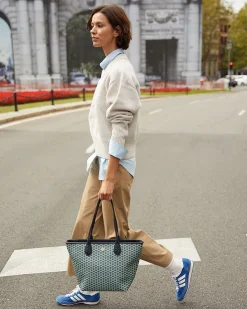 Bolsos Shopper^Lonbali Bolso Kubu Midi Azul Marino