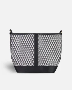 Bolsos Bandolera^Lonbali Bolso Siena Born B&W Negro
