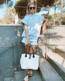 Bolsos Shopper^Lonbali Bolso Sintra Blanco