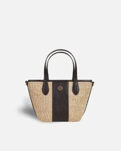Bolsos Bandolera^Lonbali Bolso Tulum Tiny Marron