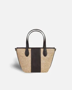 Bolsos Bandolera^Lonbali Bolso Tulum Tiny Marron