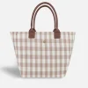 Bolsos Shopper^Lonbali Bolso Vichy Beige