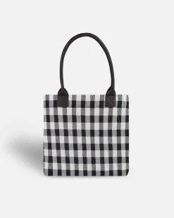 Bolsos Shopper^Lonbali Bolso Vichy Negro
