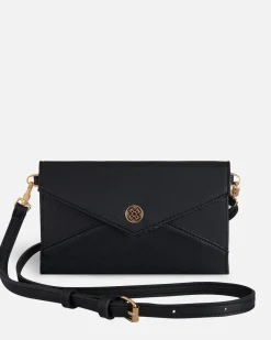 Bolsos Bandolera^Lonbali Cartera Basic Negro