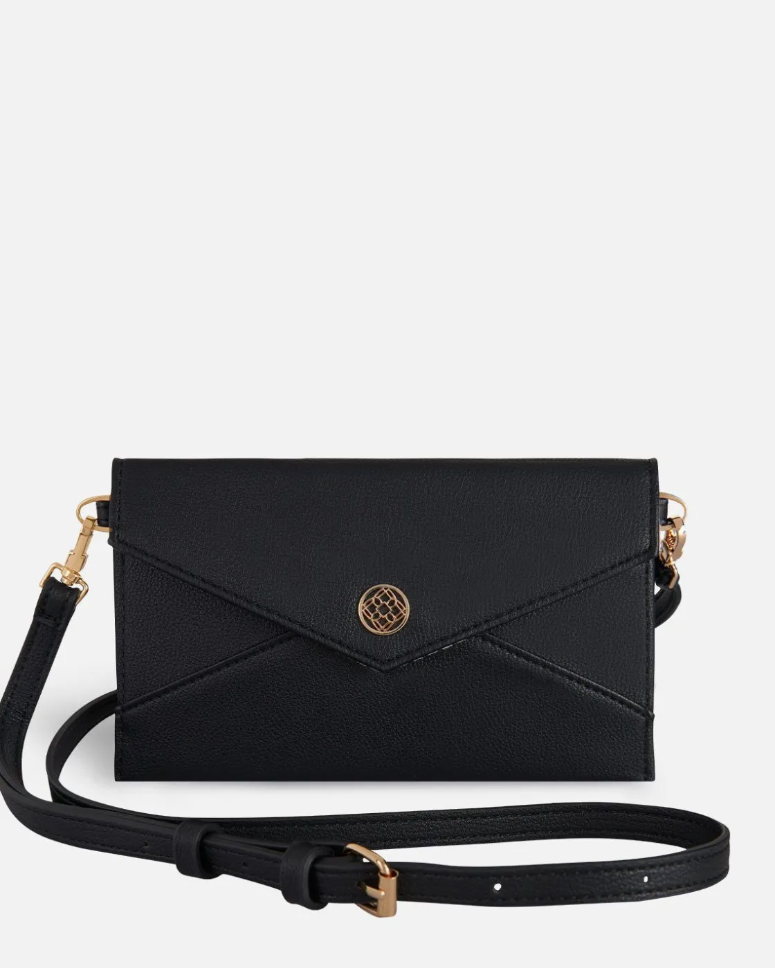 Bolsos Bandolera^Lonbali Cartera Basic Negro