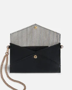 Bolsos Bandolera^Lonbali Cartera Basic Negro