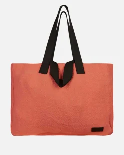 Bolsos Shopper^Lonbali Flax Tote Bag Coral