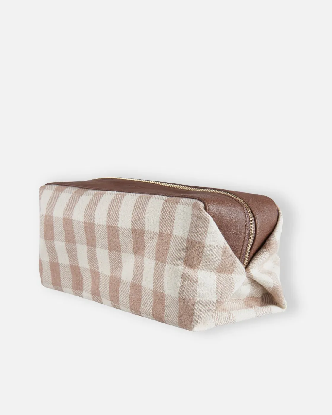 Neceseres^Lonbali Neceser Vichy Beige