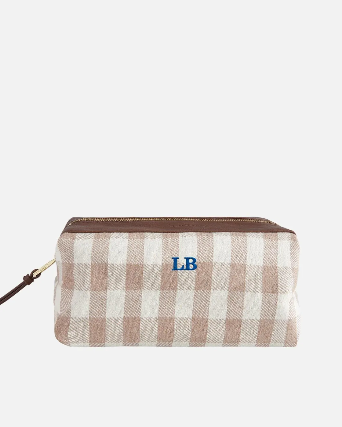 Neceseres^Lonbali Neceser Vichy Beige