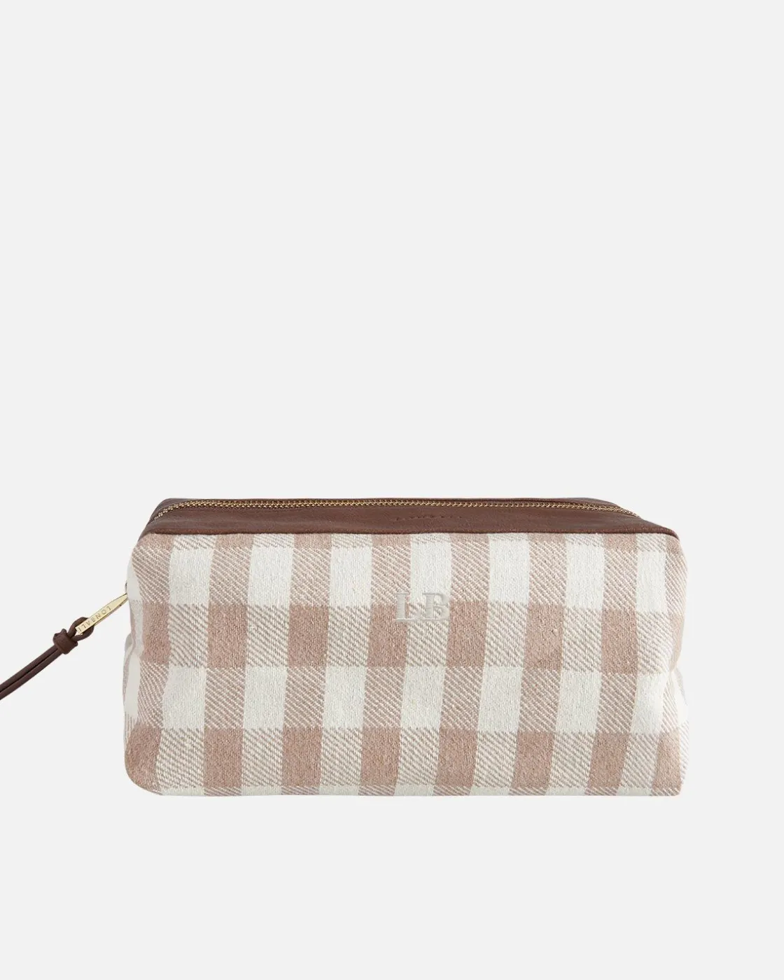 Neceseres^Lonbali Neceser Vichy Beige