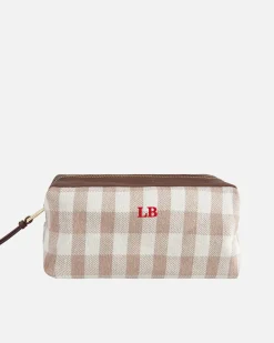 Neceseres^Lonbali Neceser Vichy Beige