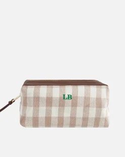 Neceseres^Lonbali Neceser Vichy Beige