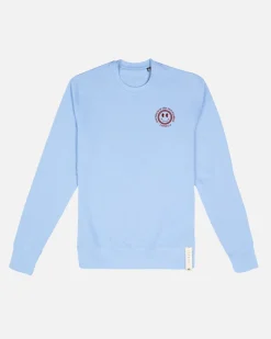 Sudaderas^Lonbali Sudadera Happy Celeste