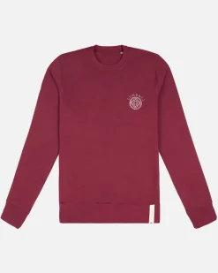 Sudaderas^Lonbali Sudadera Logo Burdeos