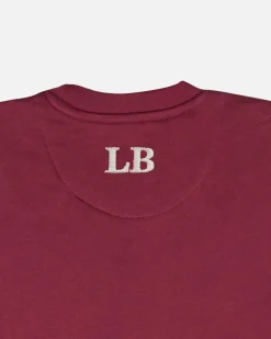 Sudaderas^Lonbali Sudadera Logo Burdeos