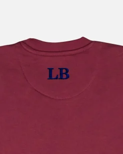 Sudaderas^Lonbali Sudadera Logo Burdeos