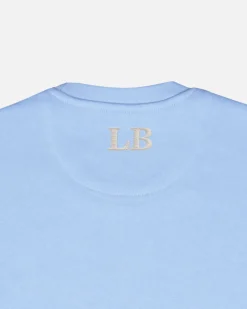 Sudaderas^Lonbali Sudadera Logo Celeste