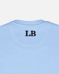 Sudaderas^Lonbali Sudadera Logo Celeste