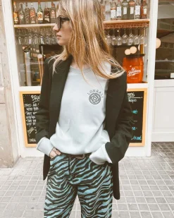 Ropa Deportiva^Lonbali Sudadera Logo Gris Claro